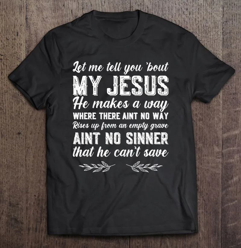 

Мужская футболка оверсайз из аниме «Позвольте мне рассказать вам о моем Иисусе кристианском»