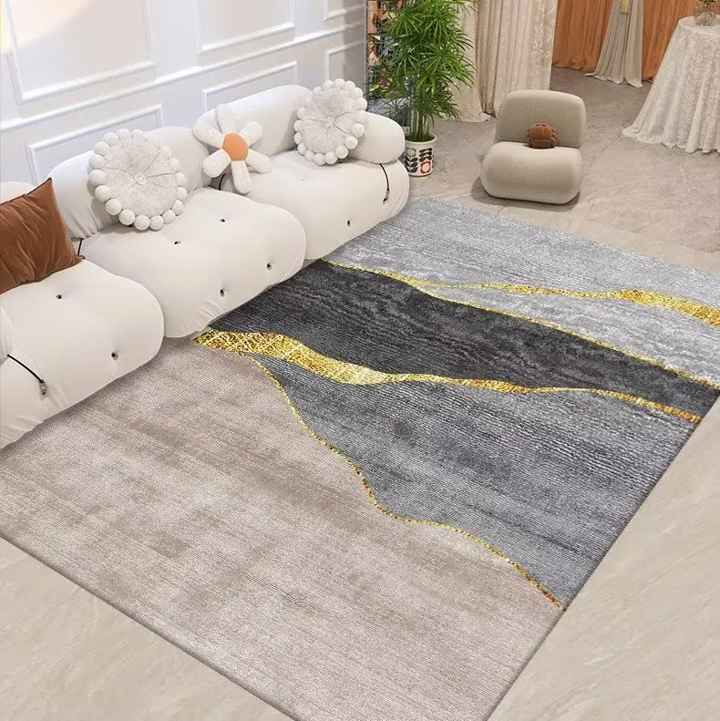 

Ковер для гостиной в современном стиле большого размера 160x20 0 ковер с абстрактным рисунком домашний диван чайный столик напольный коврик Мягкие Нескользящие Коврики для спальни