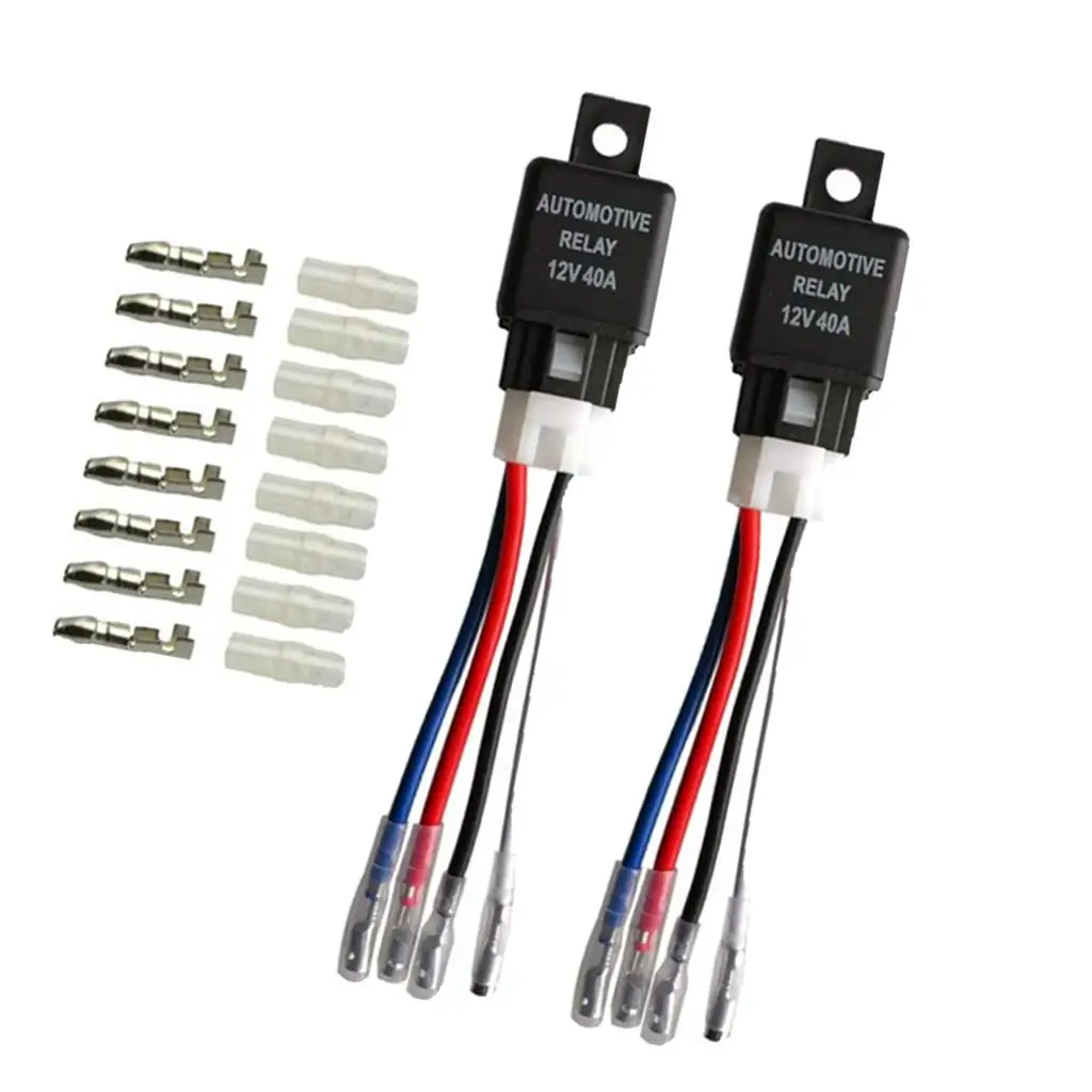 JD1912 Набор головок для автоматического реле с проводами цветовой маркировкой