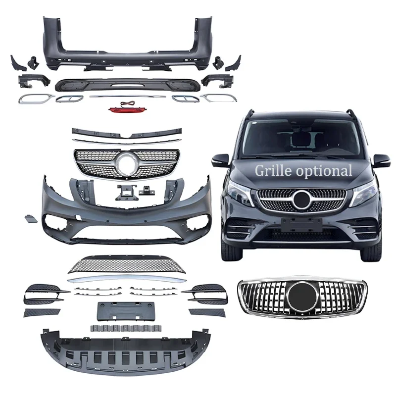 Пена AMG-стильная для Mercedes Benz Vito W447 V-klase karosseries-комплект V260 VITO Nutzfahrzeug-обновленный