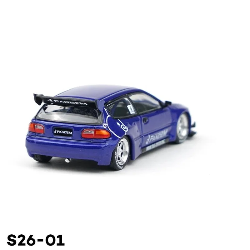 Xcartoys 1:64 Pandem Civi-c EG6 S26-01 Имитационная модель автомобиля из сплава