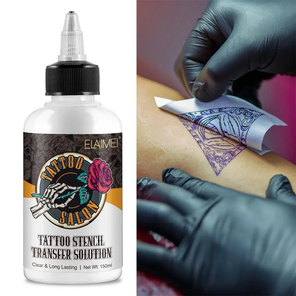 

Tattoo Transfer Cream Gel Skin Solution A20/250ml Tattoo Transfer Template Filler Ink Set Body Art Template Accessories