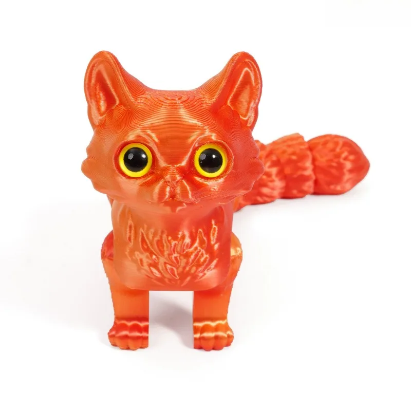 

Пластиковая статуэтка кошка 3D Print