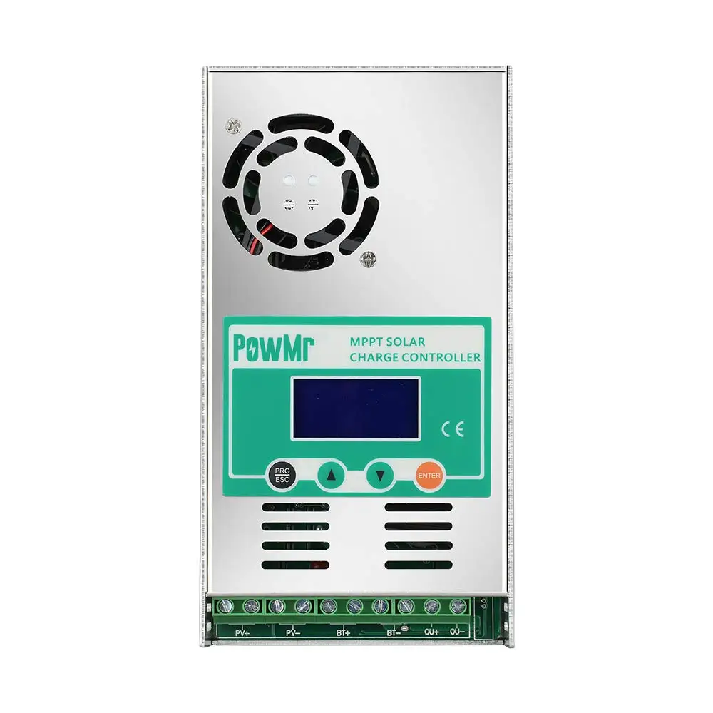 

MPPT solar charge controller 12V/24V/36V/48V Auto Max VOC 190V DC input solar controller [60A].