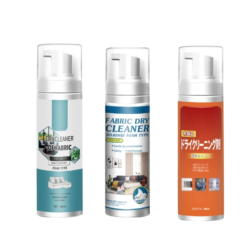 

Couch Fabric Dry Cleaner Rug Mattress Cleaner Foam Cleaner Powerful Instant Foam Cleaner Sofa Curtain Stain Drop shipping