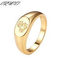 fine 18k gold ring for women jewelry accessories genshin impact account boho couple kpop aesthetic girl free shipping items