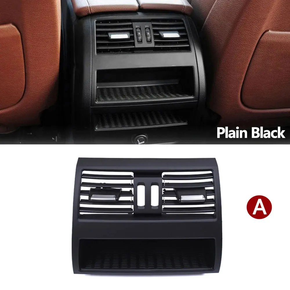 

LHD RHD автомобильный передний и задний кондиционирование хромированный AC решетка вентиляции Выходная панель для BMW 5 серии F10 F11 F18 520i 523i 525i