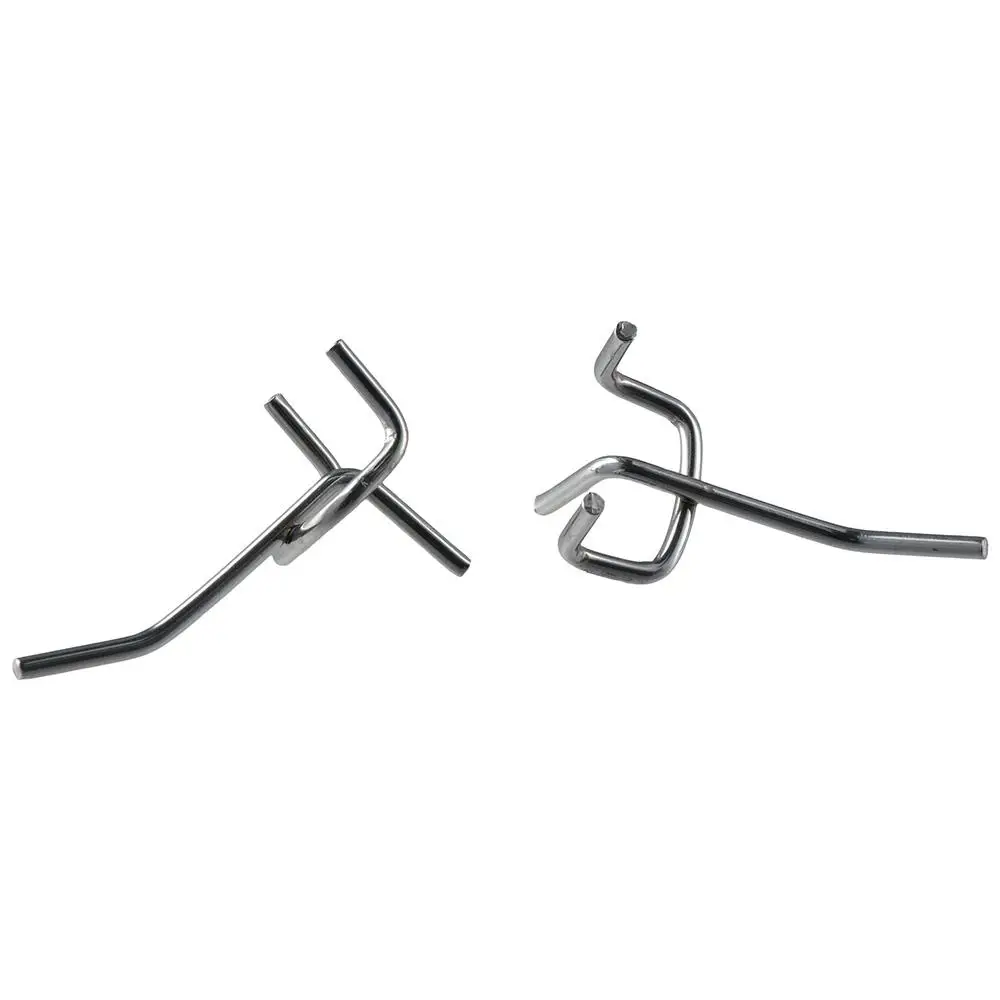 10 шт. перфорированные подвески подходят для полки товаров панели крючки