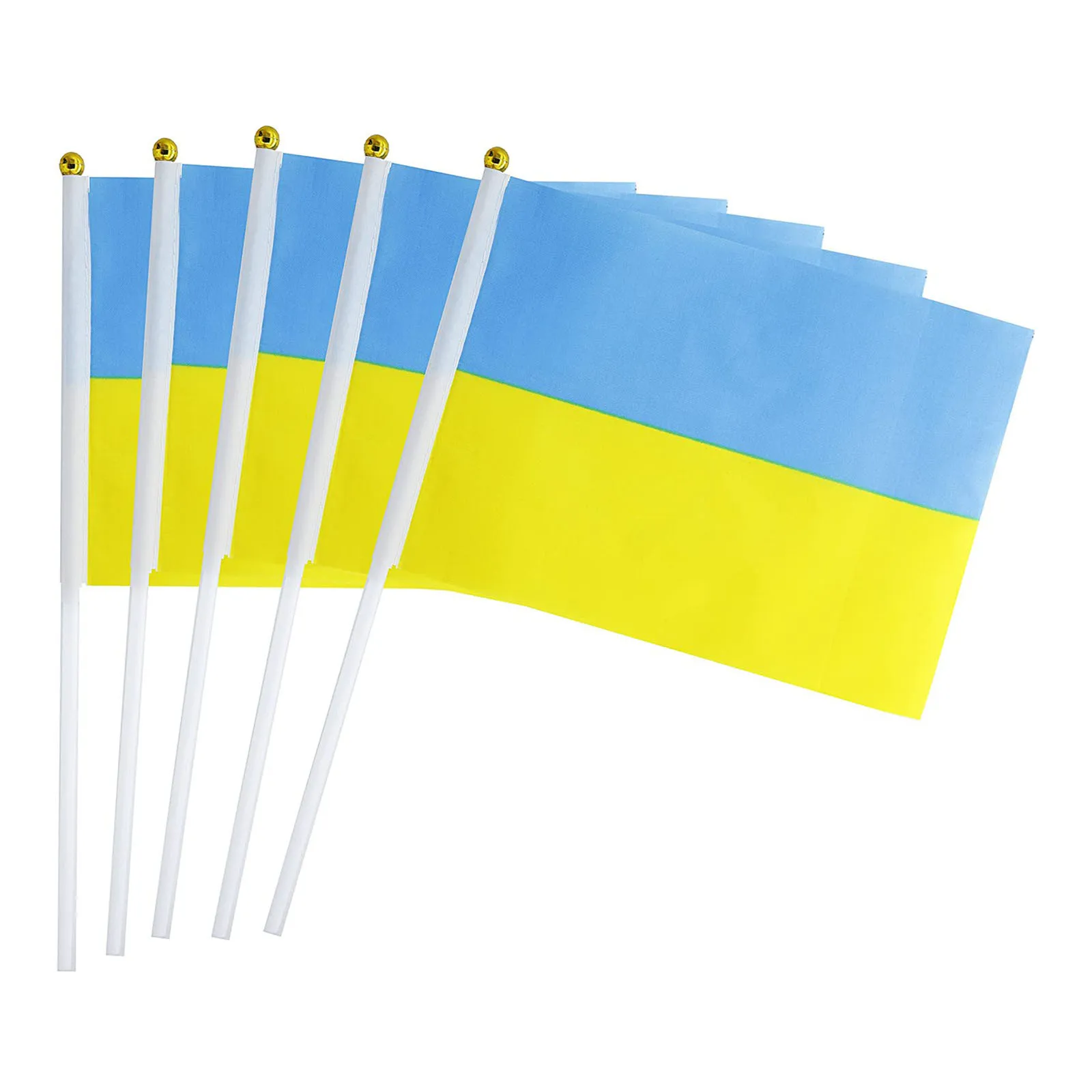 1/4/10 PCS Turkey Ukraine Window String Flag Hand Holding Hanging National Turkish Small Mini Flag For Home Decoration Hot Sell