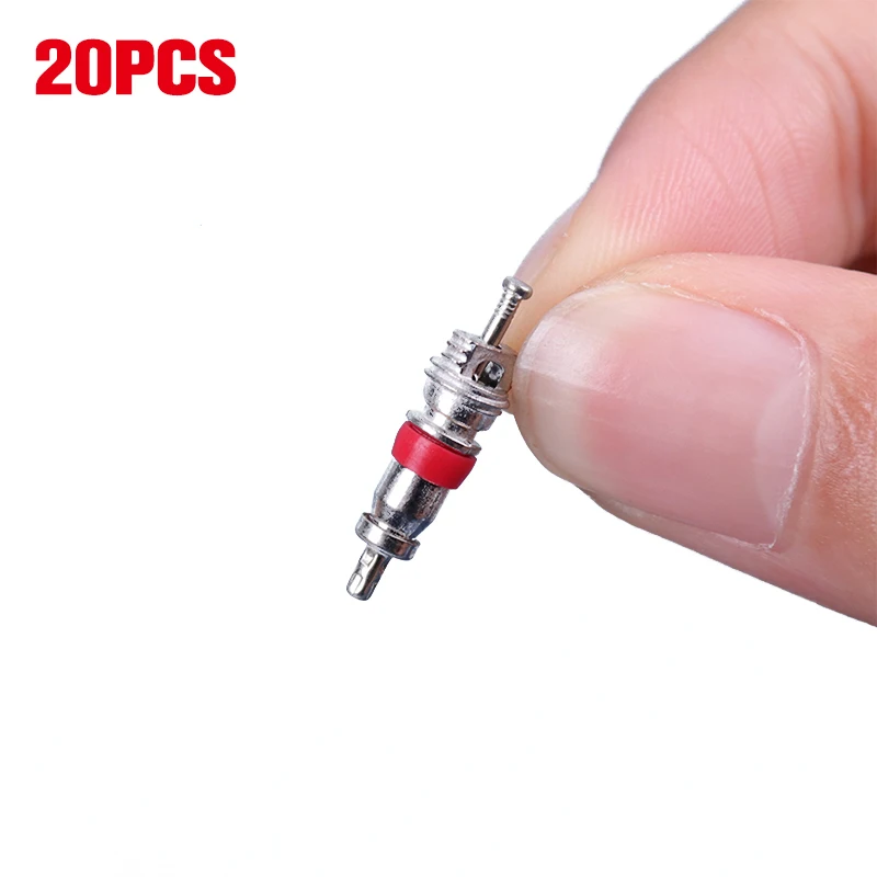 

20Pcs Repair Tool Tire Valve Core Tire Valve Core Valve Core Wrench Spanner Tire Core Screwdriver For Car Bicycl