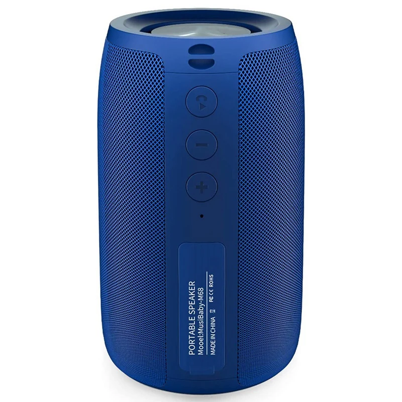 

Outdoor Wireless Portable Bluetooth Speaker Heavy Bass High Volume Mini Column 3D Stereo Music Center HD Call TF AUX