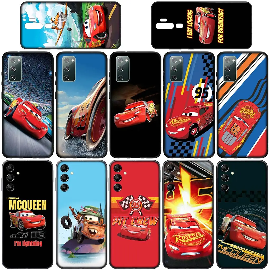 Чехол для телефона с мультяшными автомобилями Lightning McQueen 95 Xiaomi Redmi Note 9 8 11 Pro 4G 5G 9S 11S