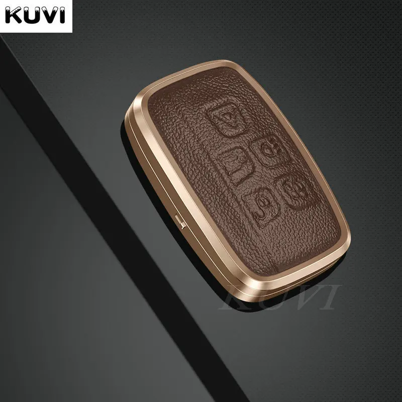 

Кожаный Металлический Чехол Для Телефона Для Автомобиля — Совместим С Land Rover Range Rover Sport Evoque Freelander Jaguar X...