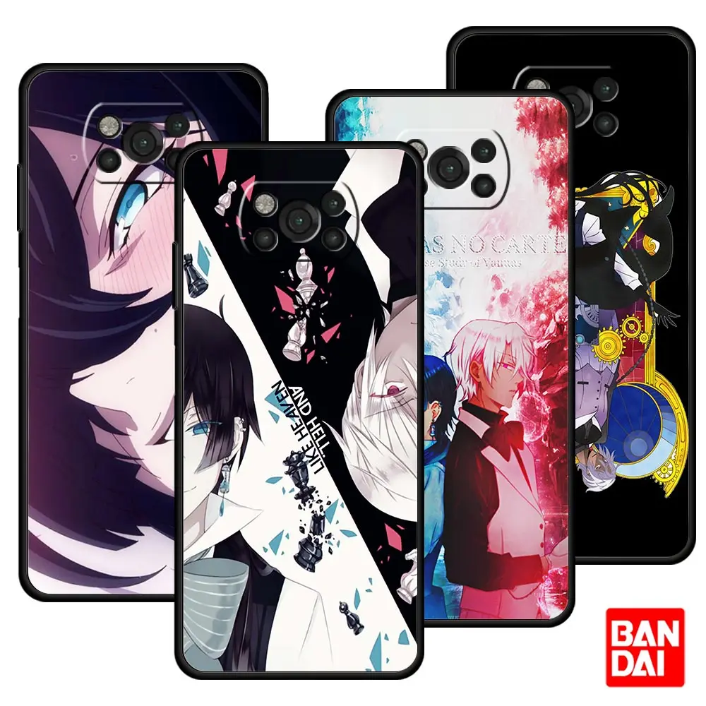 

The Case Study Of Vanitas Manga Case for Xiaomi Mi Poco X3 NFC F3 Redmi Note 9s 9 9A 9C 8 10 11 9T 8T 10T K40 Pro Plus Silicone