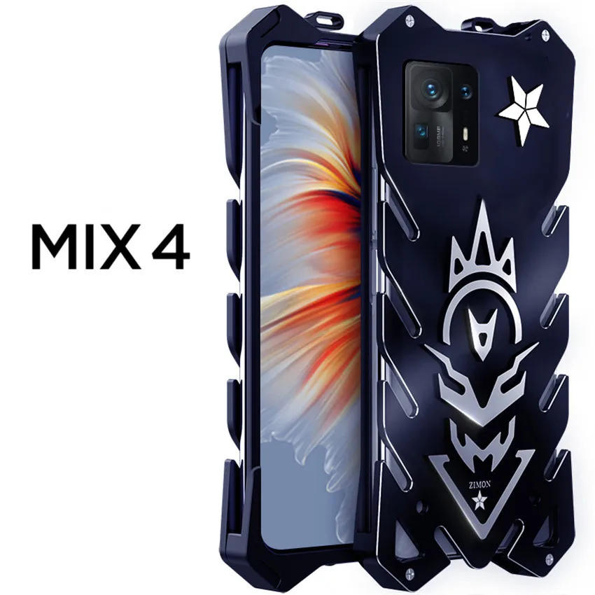 

Металлические стальные машинные серии Чехлы для Xiaomi Mi Mix 4 MIX4 Thor сверхпрочный бронированный Алюминиевый чехол для телефона Xiaomi Mi Mix 4