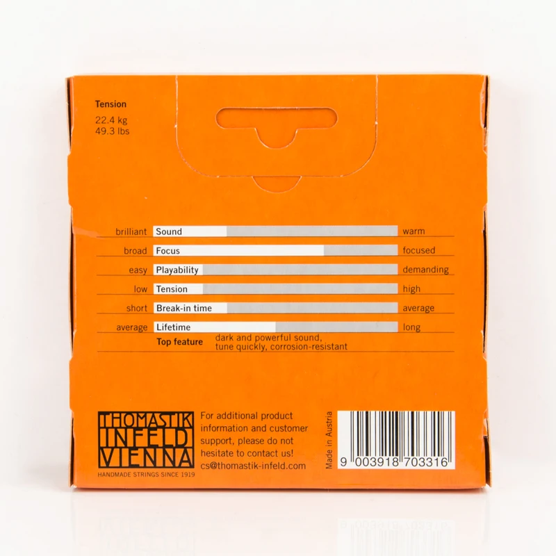 Thomastik-Infeld ALPHAYUE комплект скрипичных струн AL100 4 струны синтетический сердечник