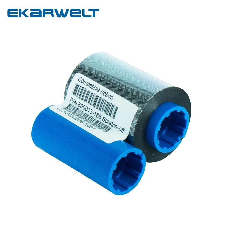 

2 шт., лента для принтера Zebra P300F P310C P310F P330i P420i P520i P600C