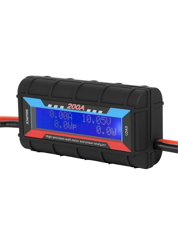 Yosoo LCD Digital 60 V/100A wattmètre équilibre Power Batterie Tension Checker Analyseur 