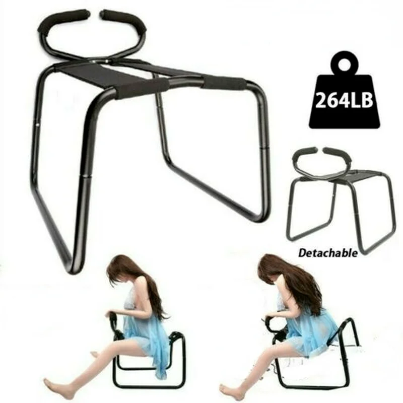 

Toughage Weightless Sex Chair with Handle Loving Aid Position Cushion Bouncer Trampoline Bounce Detachable Sex Toys for Couple