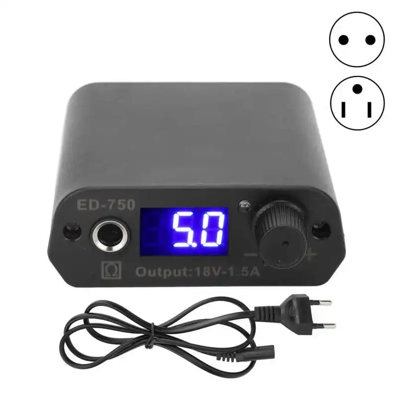 

Блок питания для татуировок с ЖК-экраном, 100-240 В