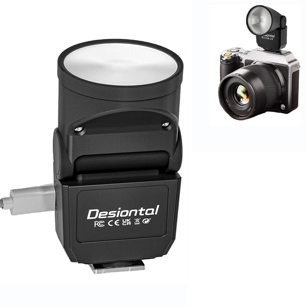 Фото Мини-вспышка Mcoplus F02 GN8 Speedlite для Canon EOS R R5 R6 R7 R6II R8 R10 RP R100 R50 EOS M M6 M50 M3 M5 M6 Mark II M50 Mark II №1