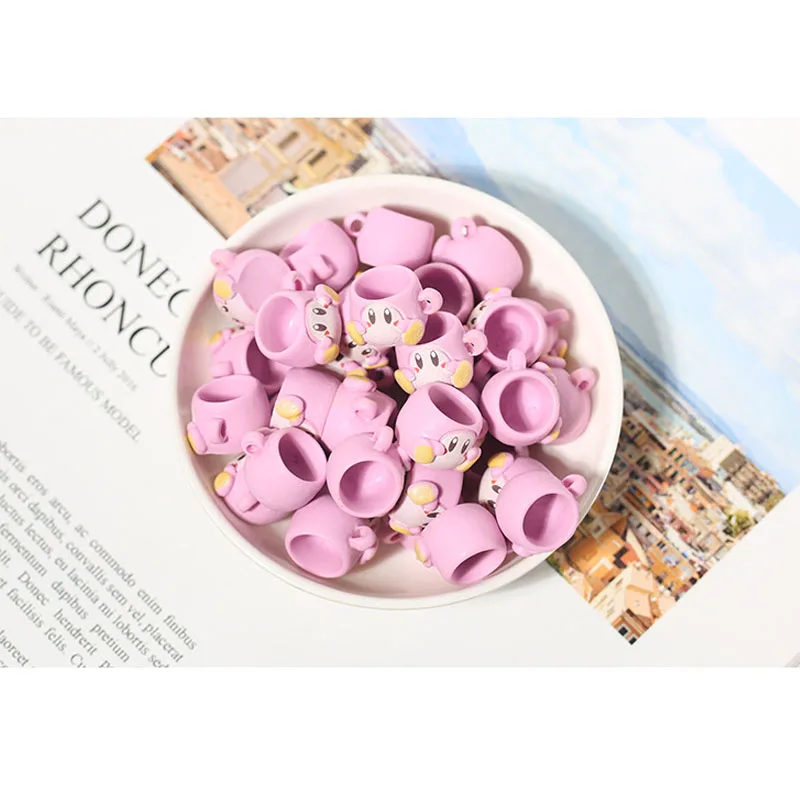 20 шт. милые Мультяшные Кубки миниатюрные фигурки кабошоны из смолы для рукоделия