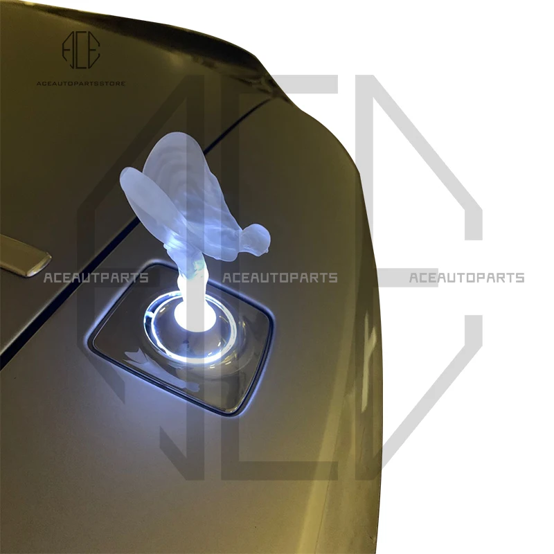 Angel Goddess Crystal Emblems For Rolls Royce Ghost/Phantom/Cullinan/Wraith Hood Badge LOGO Auto Parts Accessory