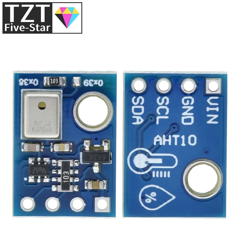 Цифровой датчик температуры и влажности AHT10 высокоточный измерительный модуль I2C