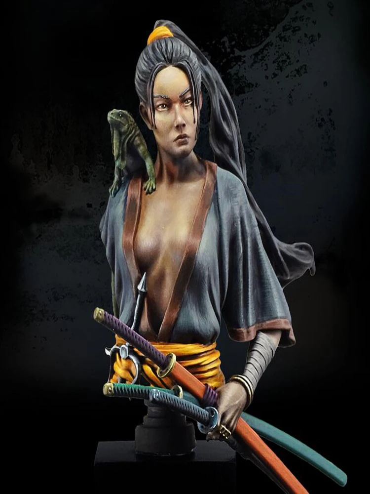 Полимерный солдат 1/10 модель старого солдата офицера несобранная Неокрашенная