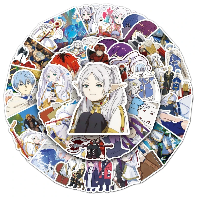 50/30/10 шт. Frieren Himmel популярные аниме вторичные периферийные устройства для багажа