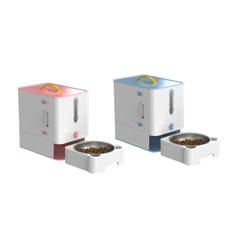 

Multiple Functional Food Storage Box Cat Feeding Bowl with Large Capacity Food Storage Feeding Device for Pet Cat Dogs