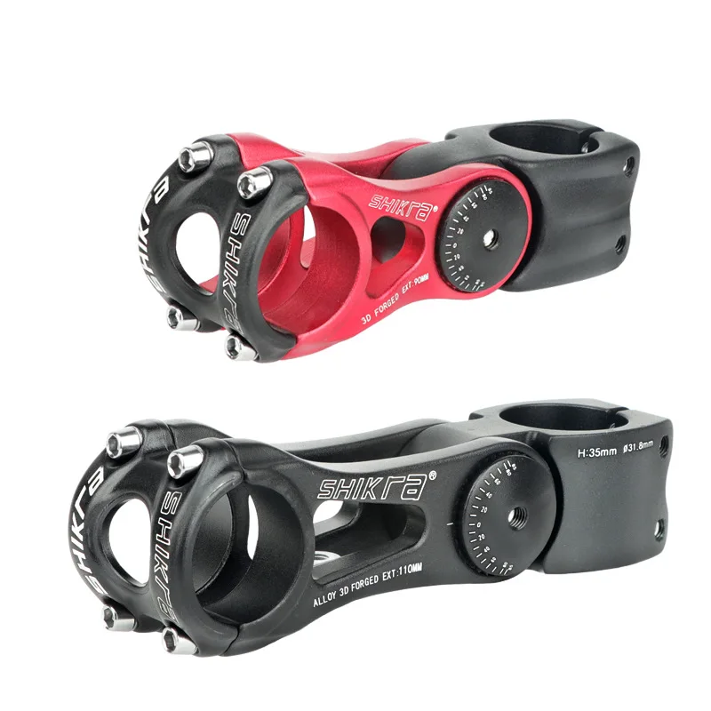 

Ultralight HASSNS Mountain Bike Stem Aluminum Alloy Adjustable Height Increase Stem 28.6*31.8mm Road Bike Mtb Bicycle Riser