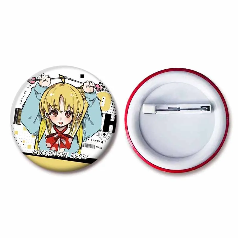 Bocchi The Rock Аниме Эмалированные Булавки Симпатичные Хитори Gotou Ryou Yamada Nijika Ijichi Ikuyo