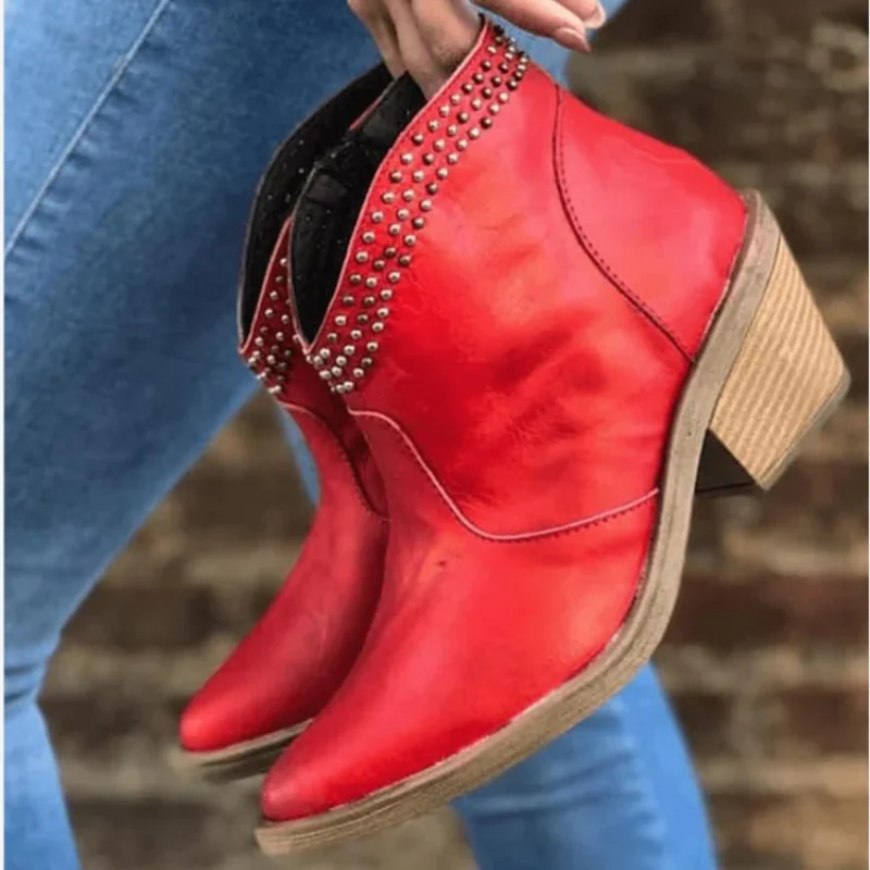 

Женские повседневные ботильоны на платформе, однотонные ботинки из вулканизированной кожи, на высоком каблуке, с прострочкой, большие разм...