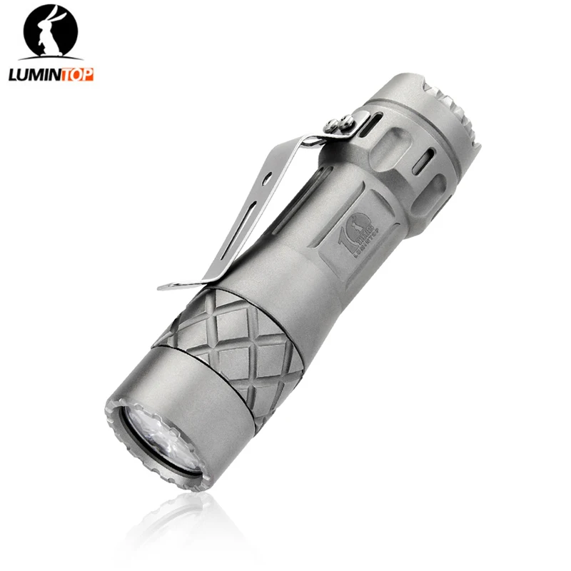 Высококачественная вспышка Lumintop LM10 3 светодиода макс. 2800 люмен расстояние луча 200