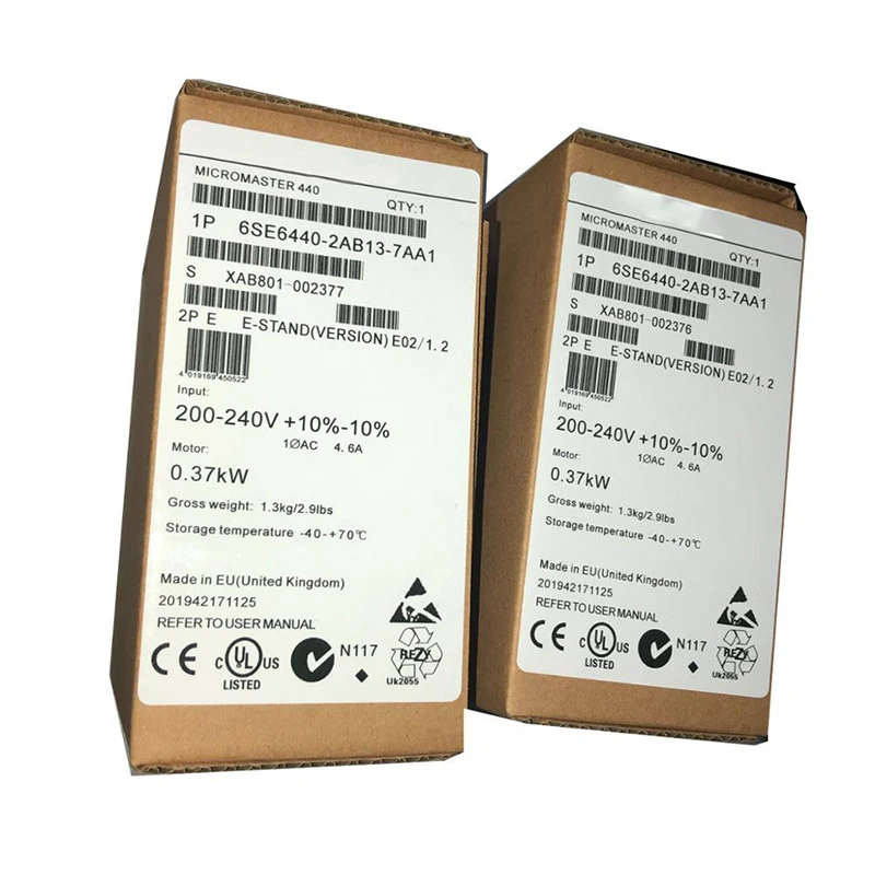 

Новый оригинальный 6SE6440-2AB13-7AA1