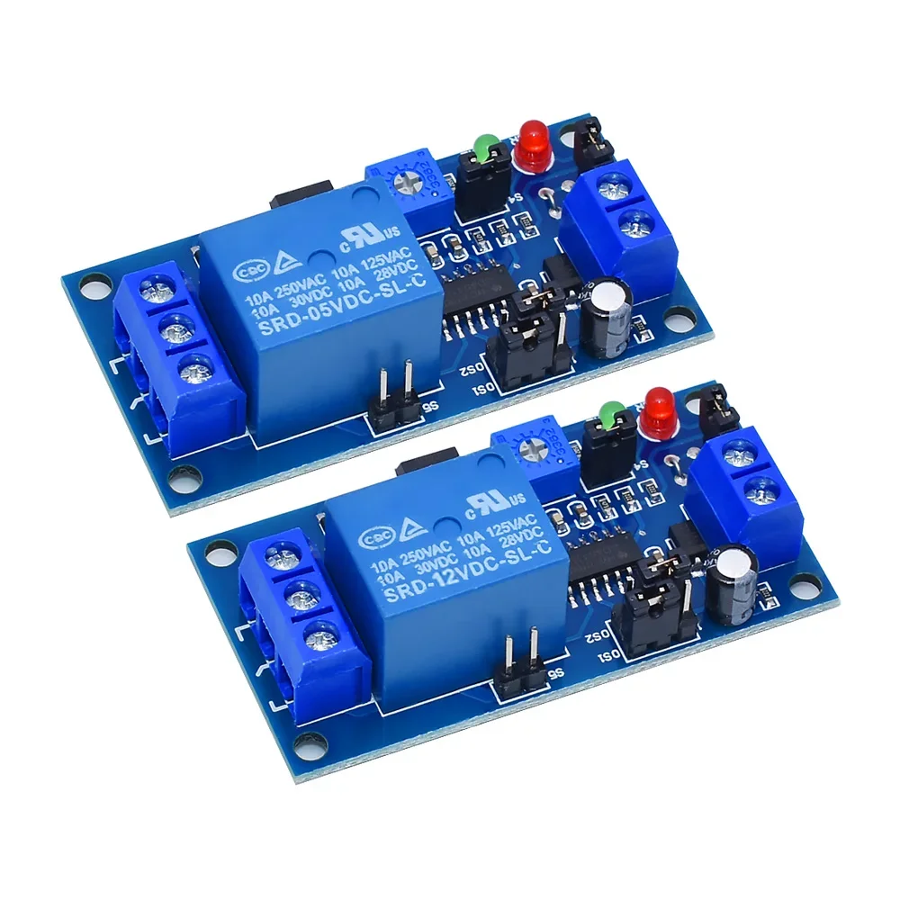 Нормально открытый срабатывающий выключатель с задержкой постоянного тока 5 В 9 12