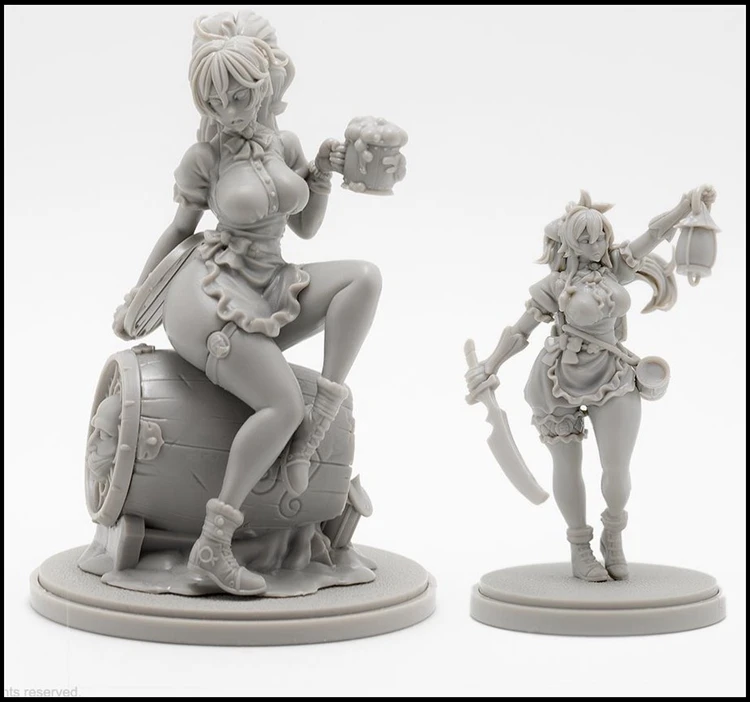 Специальное предложение литой под давлением смолы модель Ex02 King DOM Death Oktoberfest Смола белая модель бесплатная доставка