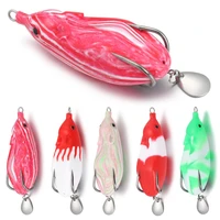 1pc 8 5g 12g fishing lures frog shape bait for bass trout bait bionic lures lifelike fishing lures