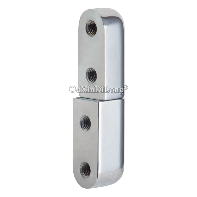 

New 10PCS Zinc Alloy Industrial Hinges Distribution Box Hinges Switch Electrical Cabinet Door Hinges Equipment Hinges Chromed