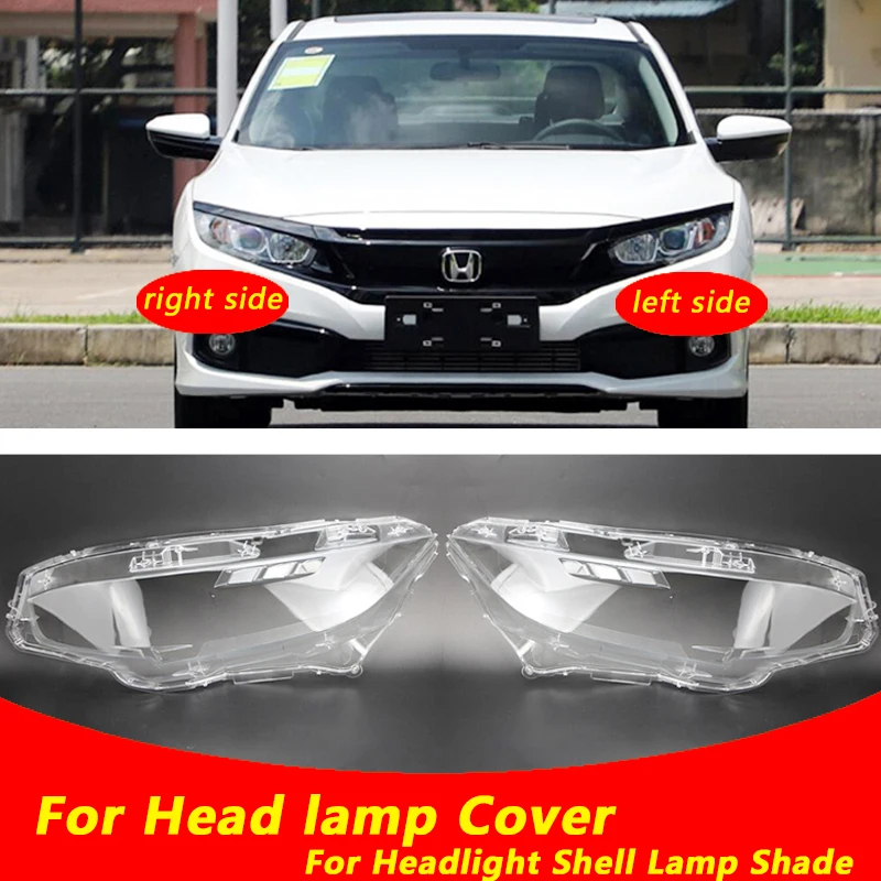 

Прозрачный чехол для передней фары Honda Civic 2016-2019