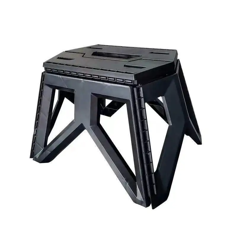 

Japanese-style Portable Outdoor Folding Stool Camping Fishing Chair High Load-bearing Reinforced PP Plastic Triangle Stool