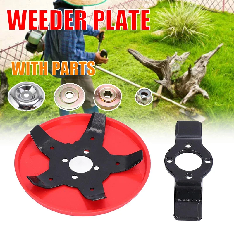 

Dual-use Weeder Plate Blades Lawn Mower Grass Eater Trimmers Head Brush Cutter Tool