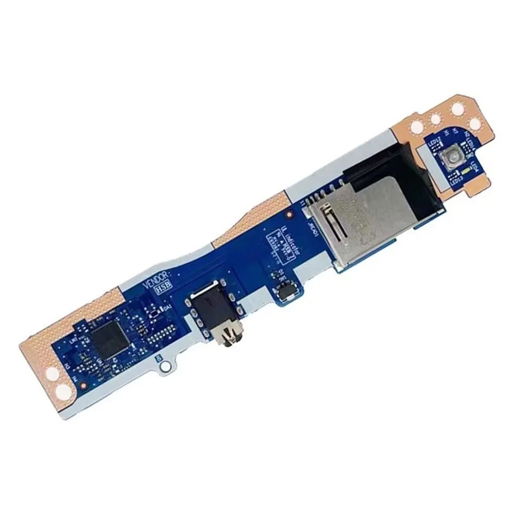 Фото Для Lenovo IdeaPad 3 14IML05 14IIL05 14ITL05 V14 G1 14s IML IIL ARE устройство чтения карт ноутбука аудиоразъем порт переключатель кнопка питания плата №4