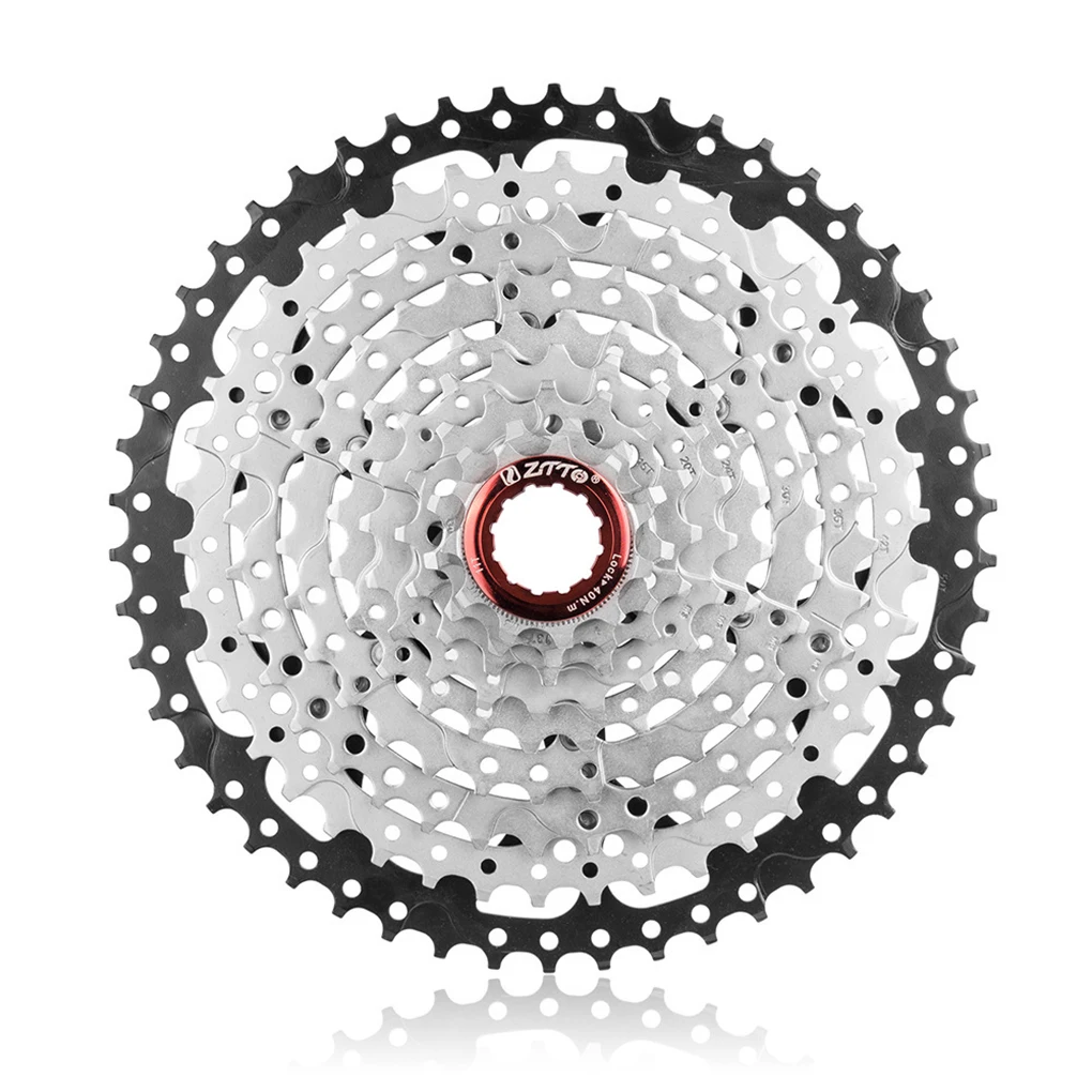 

ZTTO Freewheel 9 Speed 11-50T Steel Mountain Bike Adjustable Thread Cycling Spare Maintenance Sprocket Part Supplies