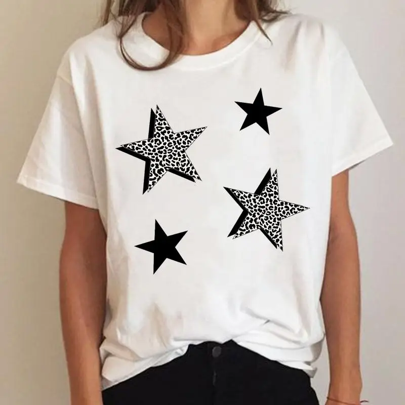 

Женская футболка с коротким рукавом, с геометрическим принтом