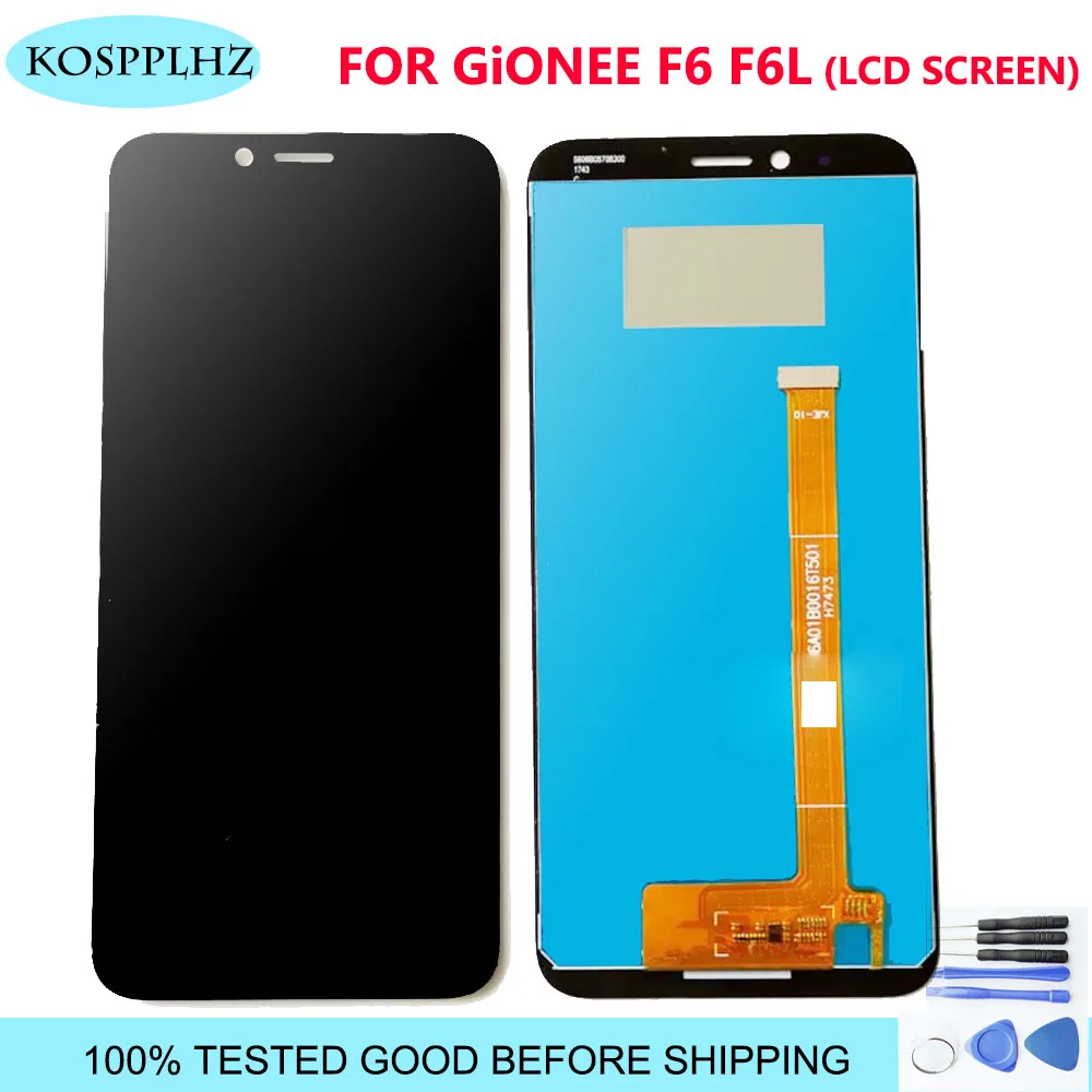 

5.7" Original For GiONEE F6 F6L LCD Display Touch Screen Digitizer Module Replacement +tools