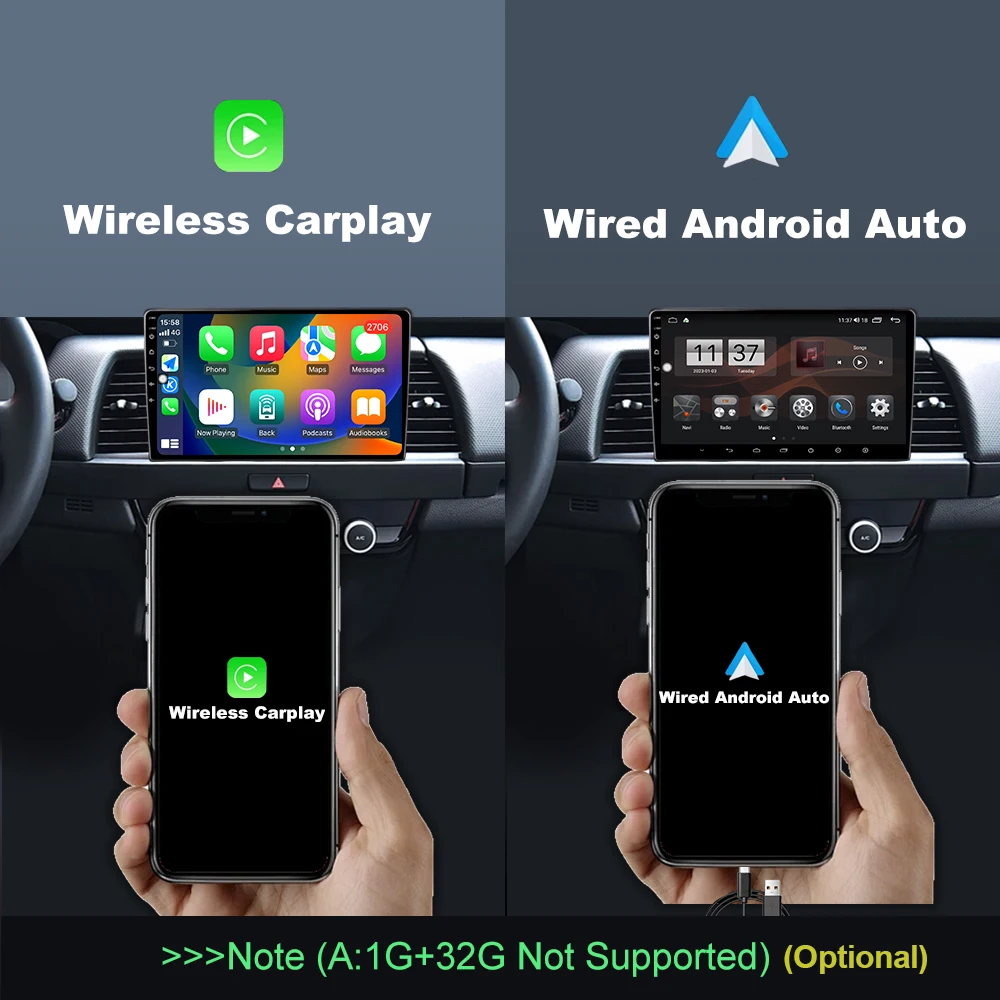 Hyundai Solaris 2 II 2020-2021 9 Футов Автомобильный Мультимедийный Радиоприемник Видеоплеер