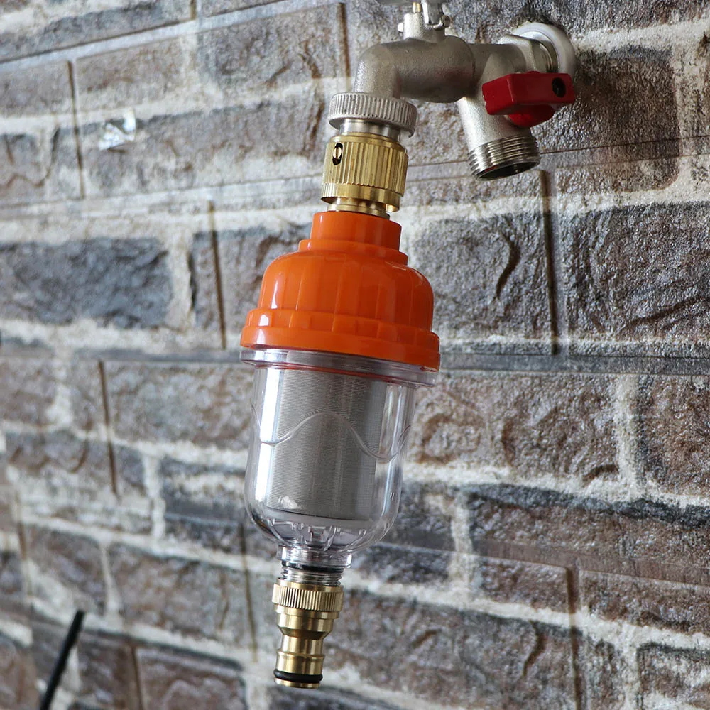 3-цветный предварительный фильтр 1/2 дюйма садовый кран для ирригационной трубки с