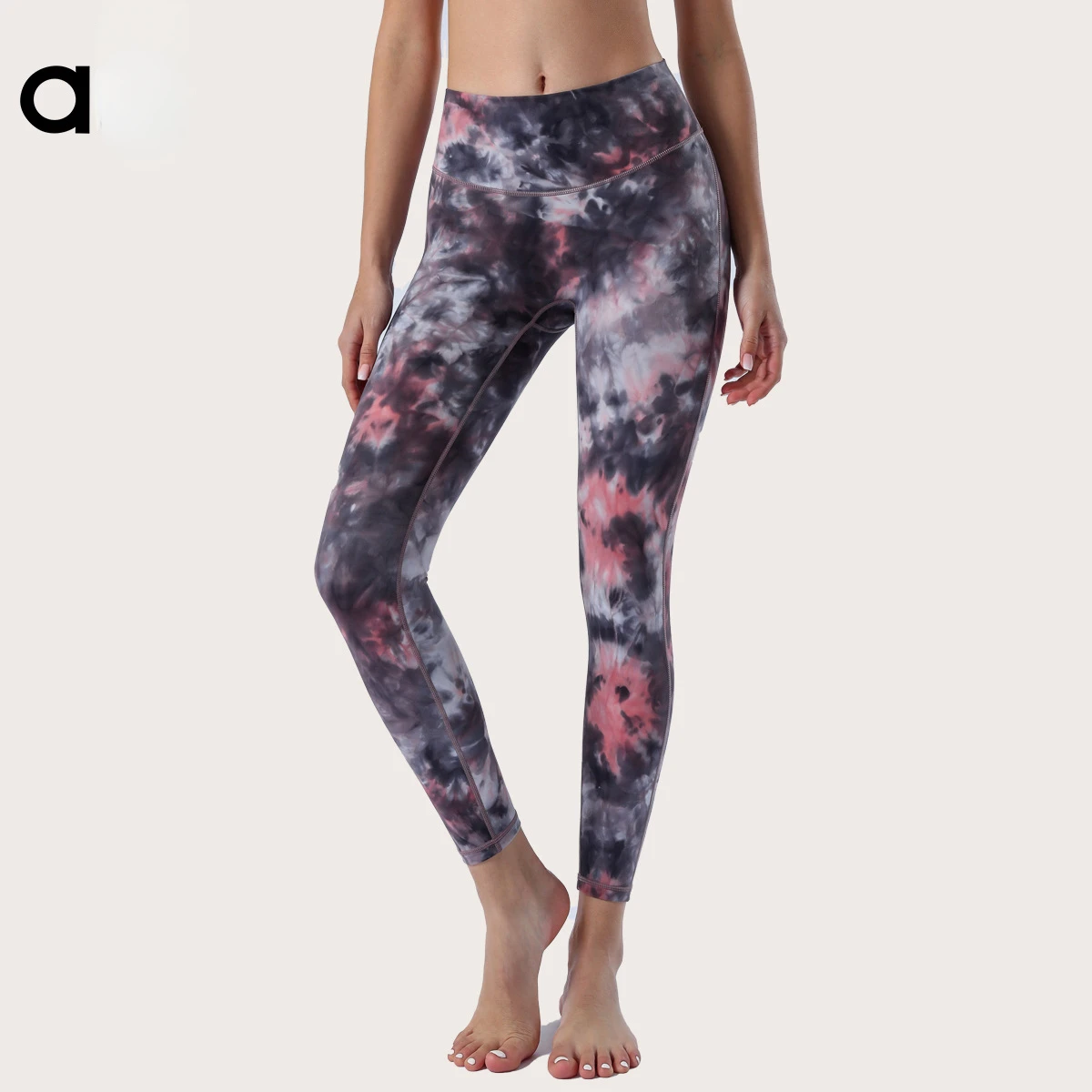 

Новые Женские Штаны Для Йоги AL, тонкие и облегающие, с высокой талией, без неловкости, укороченные брюки с завязкой